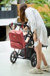 Plecak dla rodzica Family Club Signature Urban Burgundy / Childhome