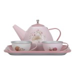 Zestaw do herbaty w walizeczce Fairy Garden / Little Dutch