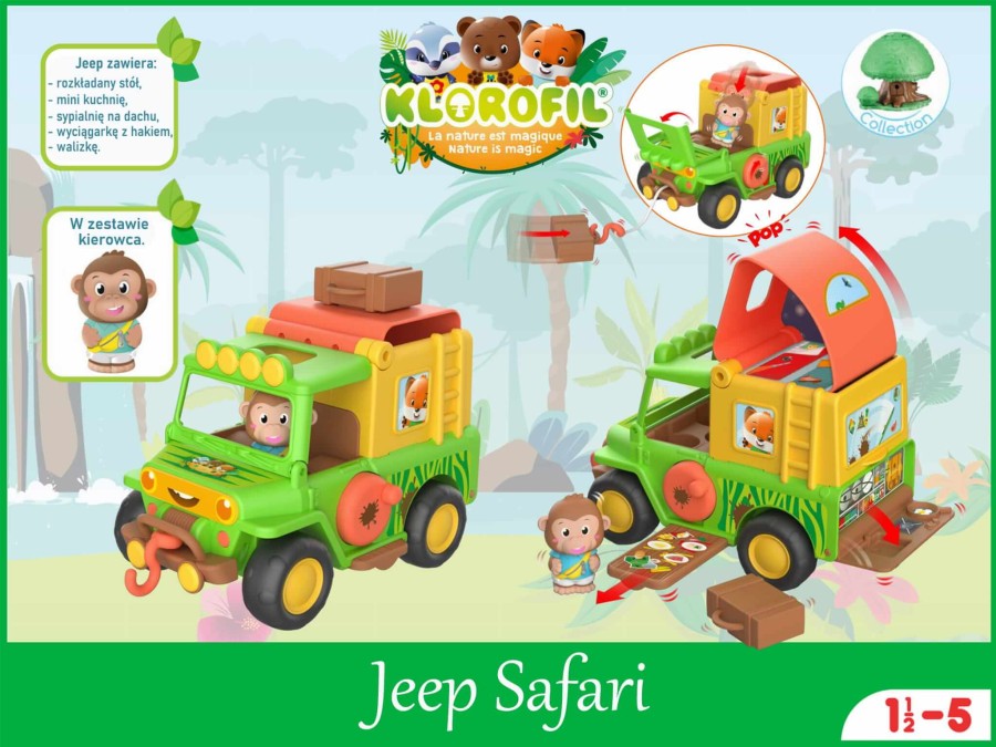 Samochód Terenowy Jeep Safari / Klorofil