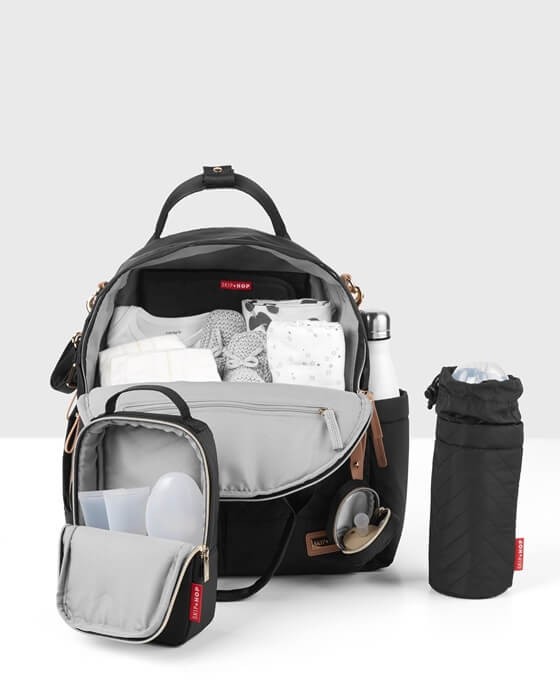 Torba - Plecak do wózka 6w1 Black / Skip Hop