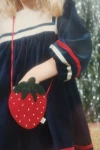 Torebka dziecięca koralikowa - Strawberry Rio Red / Konges slojd