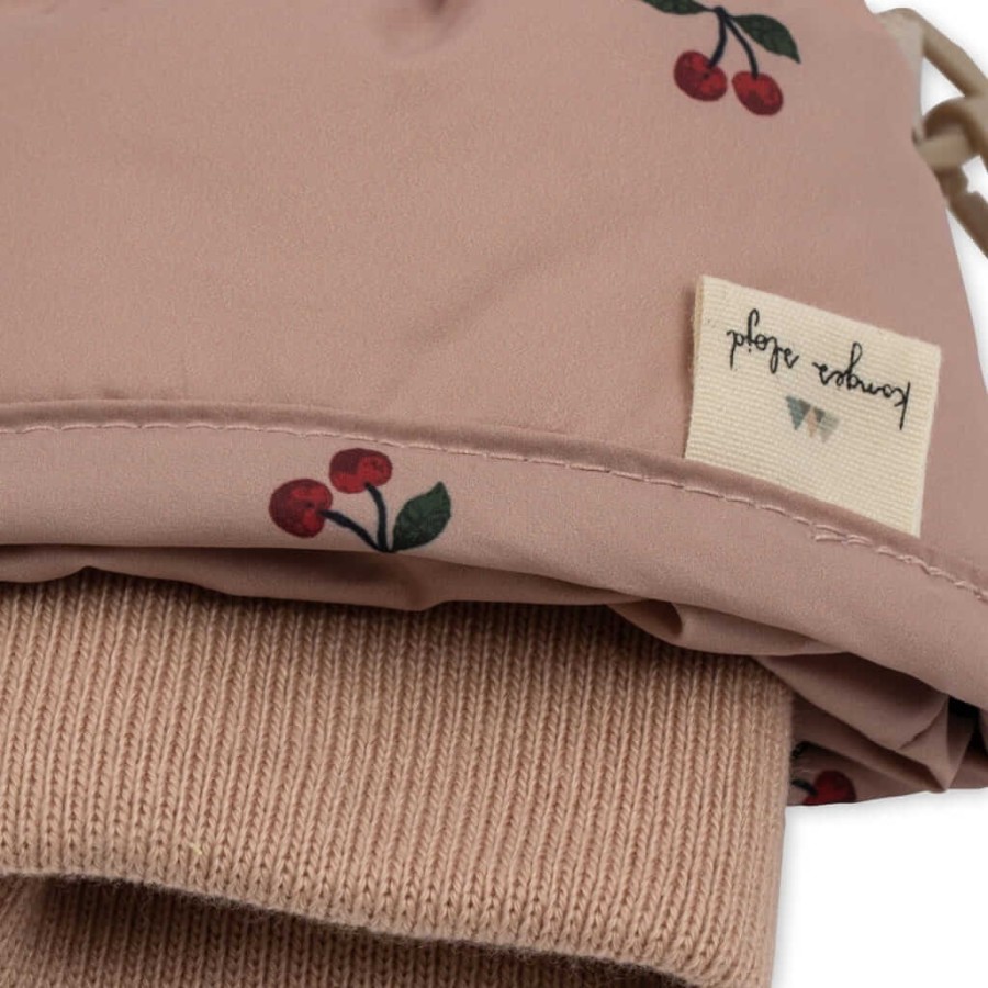 Rękawiczki bez palców Nuka - cherry blush / Konges slojd