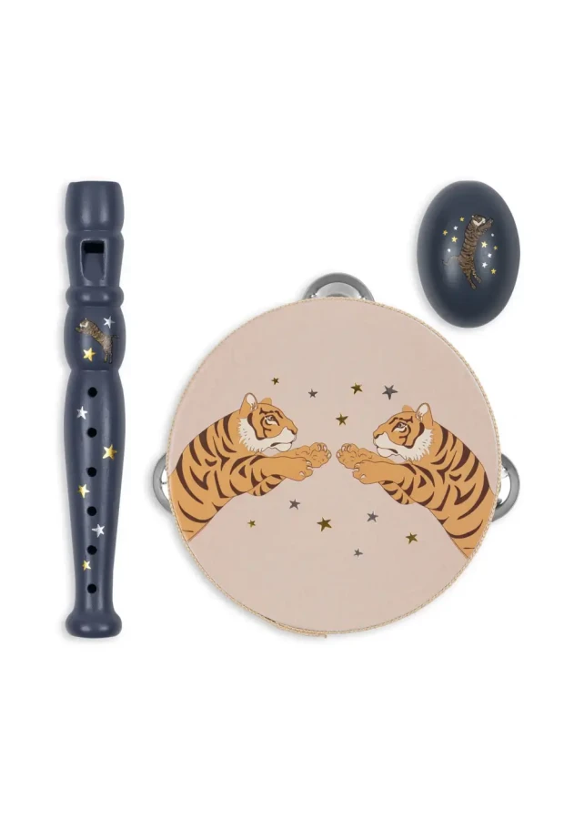Zestaw muzyczny Petite FSC - tiger / Konges slojd
