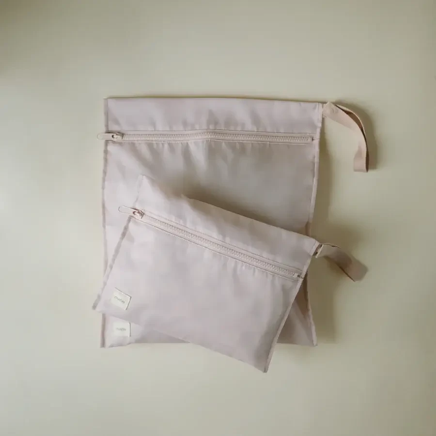 Wodoodporne torebki 2-pack - Blush / Mushie