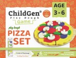 Zestaw kreatywny PIZZA, 100% naturalna ciastolina i akcesoria / ChildGen