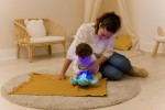 Lampka Tranquil Turtle Ocean Eco - żółw turkusowy / Cloud b