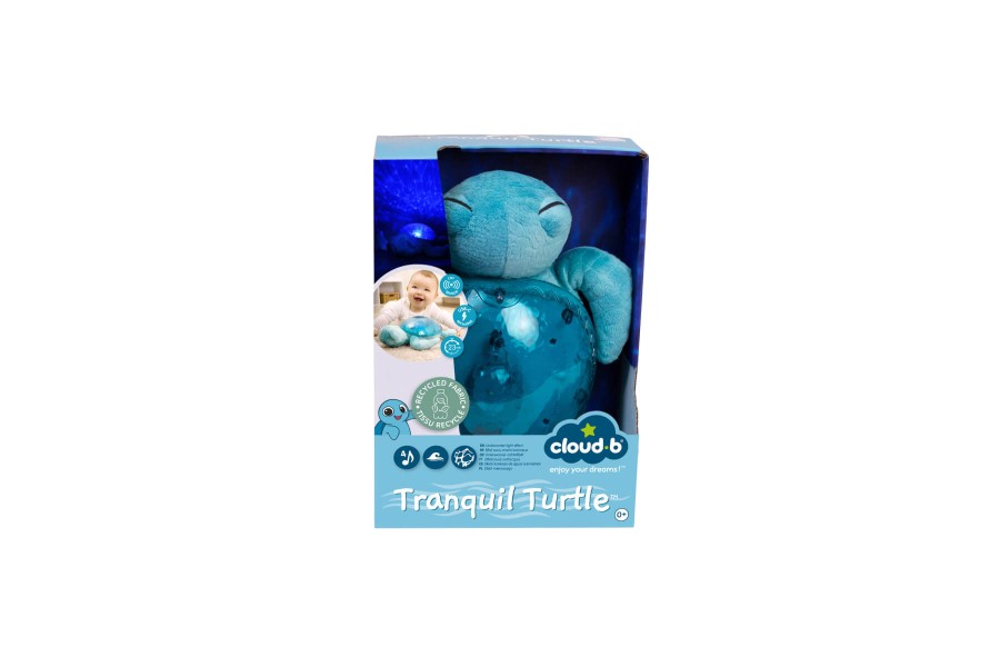 Lampka Tranquil Turtle Ocean Eco - żółw turkusowy / Cloud b