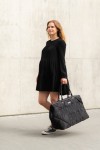 Torba Mommy Bag Pikowana Czarna / Childhome