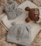 Dziergane buciki niechodki - grey / Main Sauvage