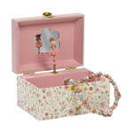 Szkatułka na biżuterię z pozytywką - Rosa / Little Dutch