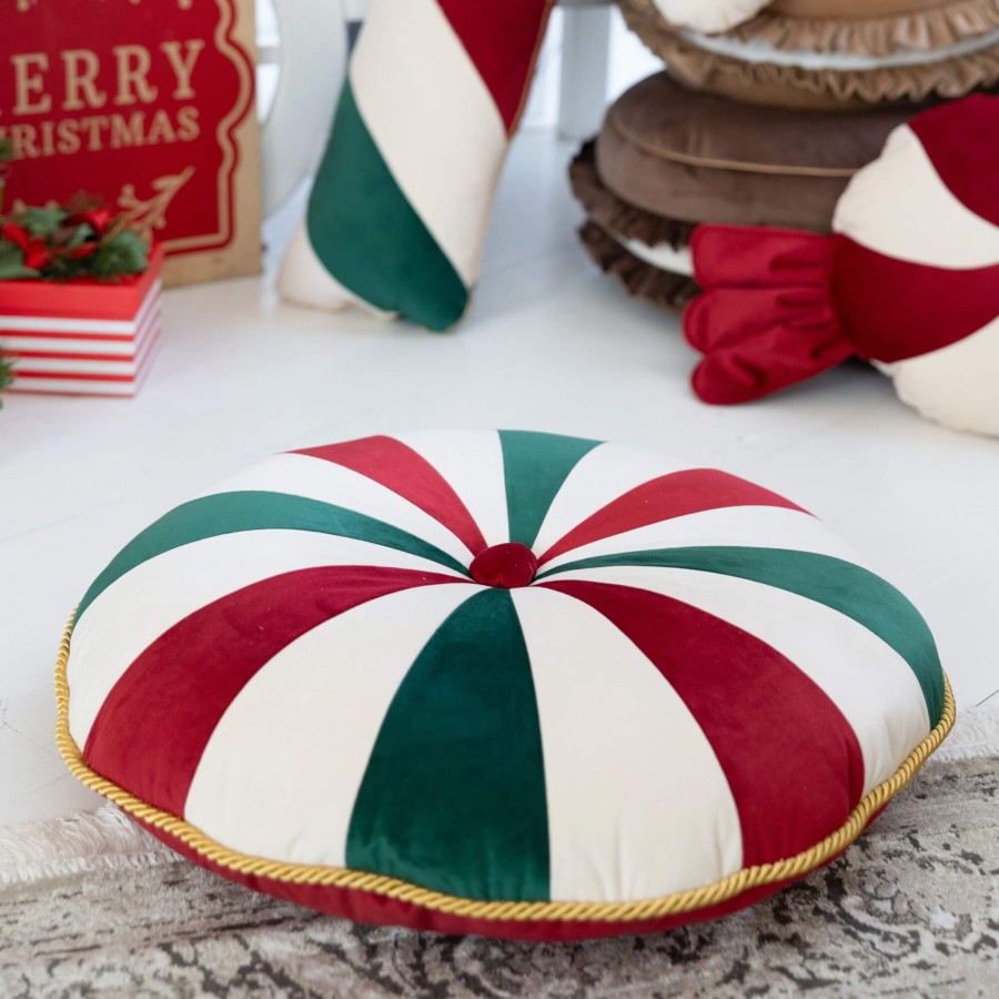 Pufa dla dzieci Christmas Candy / Cozy&Dozy