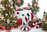 Pufa dla dzieci Christmas Candy / Cozy&Dozy