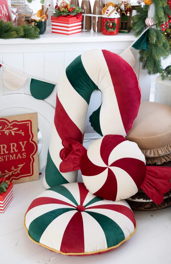 Pufa dla dzieci Christmas Candy / Cozy&Dozy
