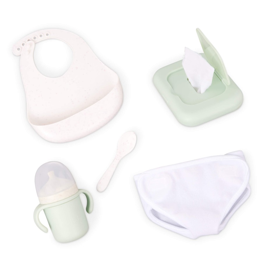 Torba do przewijania z akcesoriami do karmienia - fioletowa / LullaBaby