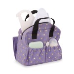 Torba do przewijania z akcesoriami do karmienia - fioletowa / LullaBaby
