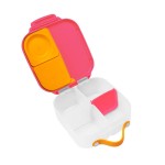Zestaw Mini Lunchbox + Butelka tritanowa ze słomką 450 ml - Strawberry Shake