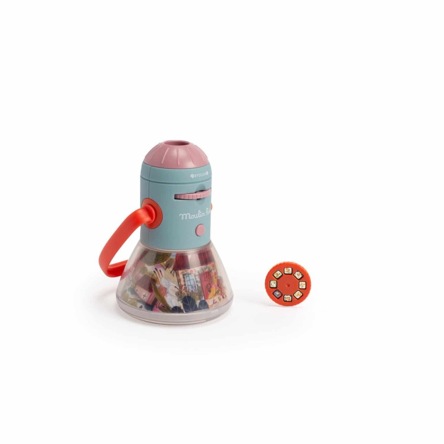 Lampka projektor LES MINOUCHKAS / Moulin Roty