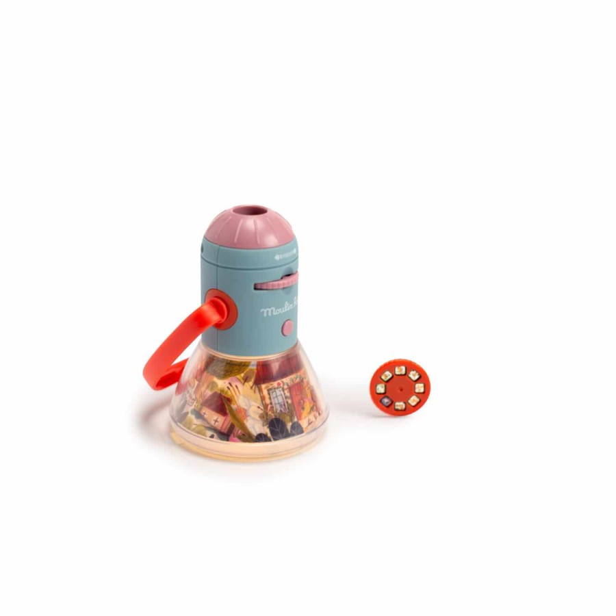 Lampka projektor LES MINOUCHKAS / Moulin Roty