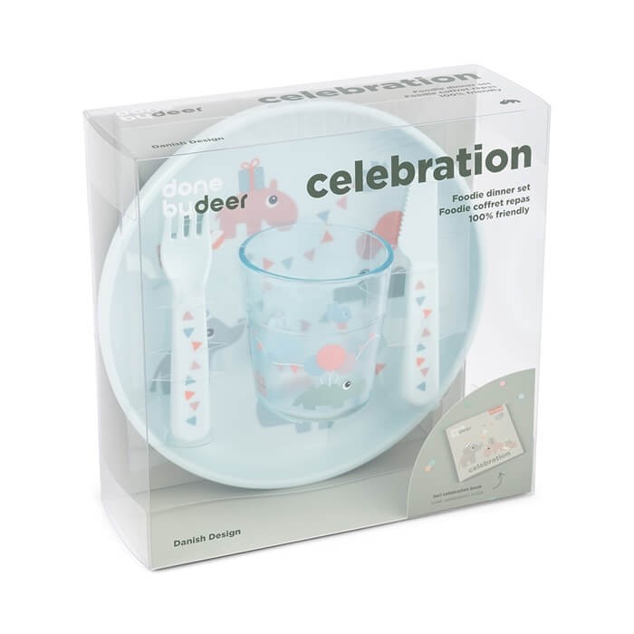 Zestaw Obiadowy Foodie Celebration Blue / Done by Deer