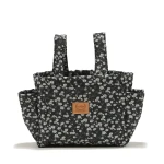 Organizer do wózka ortalion pikowany PRETTY BLACK / La Millou