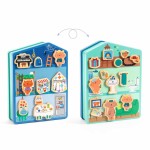 Magnetyczne puzzle DOMEK KOTKÓW / Djeco