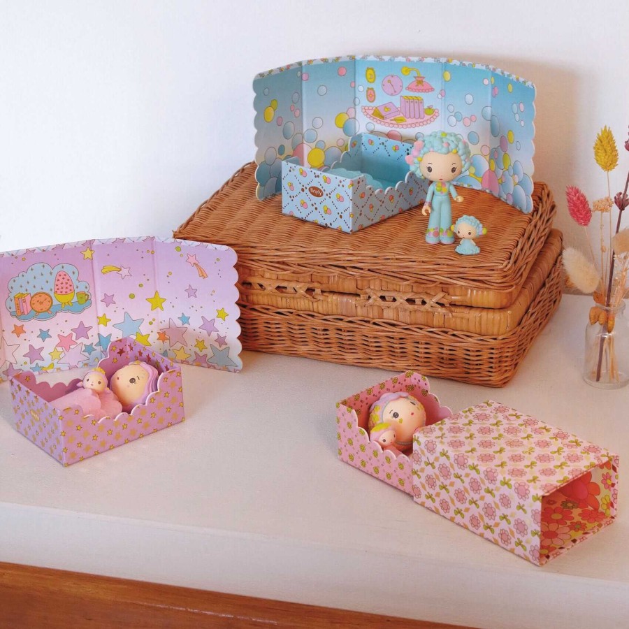 Pokoik ROSE w magnetycznym pudełku TINYLY / Djeco