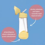Tritanowa butelka ze słomką Lemon Twist / b.box