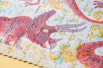 Puzzle z grą obserwacyjną Odkryj Dinozaury / Londji