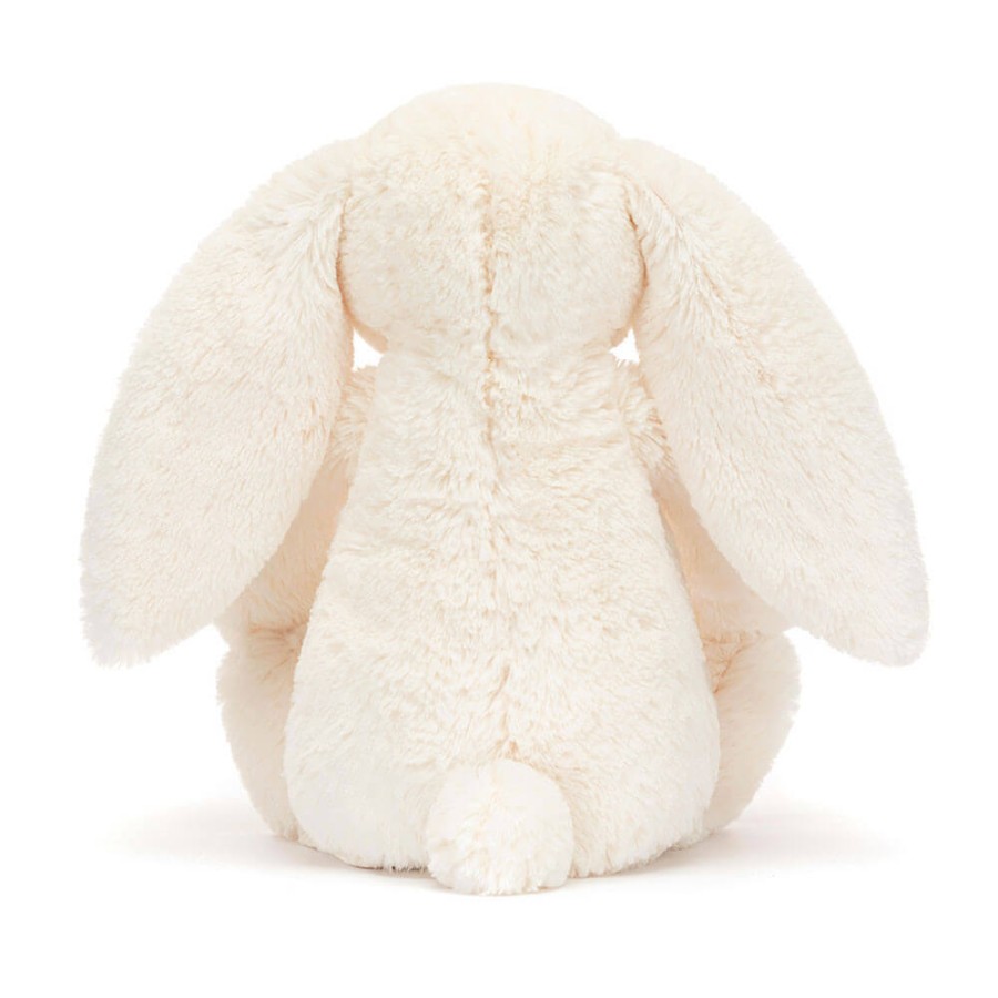 Króliczek z Kwiecistymi Uszami Kremowy „Berry” 18 cm / Jellycat