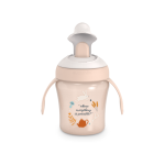 Kubek niekapek do nauki picia Wonderland 200 ml - różowy / Suavinex