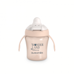 Kubek niekapek do nauki picia Wonderland 200 ml - różowy / Suavinex