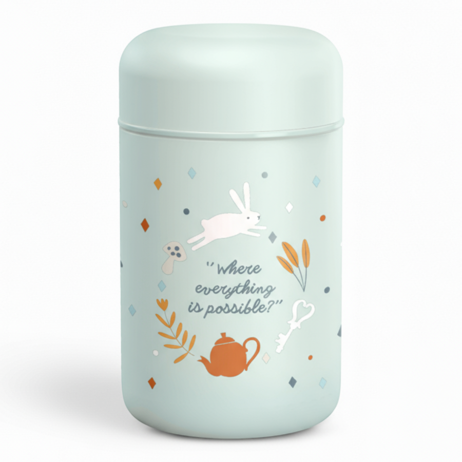 Termos 400 ml Wonderland - miętowy / Suavinex