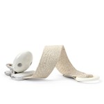 Drewniana zawieszka do smoczka - Silver Sheen / Elodie Details