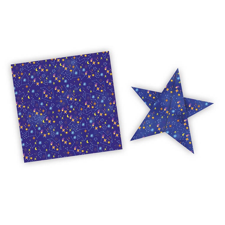 Zestaw kreatywny do tworzenia origami Konstelacje 200szt. 7+ / Janod