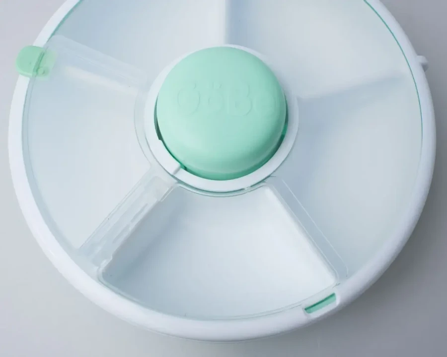 SNACK SPINNER pojemnik na przekąski, Mint Green / GOBE