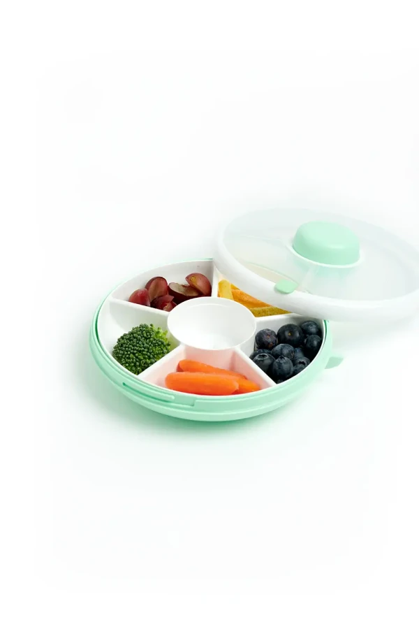 SNACK SPINNER pojemnik na przekąski, Mint Green / GOBE