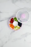 SNACK SPINNER pojemnik na przekąski, Taro Purple / GOBE
