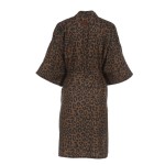 Kimono Bambusowe - LEOPARD CHOCO by Magdalena Lamparska / La Millou