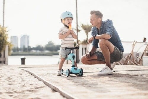 Highwaykick 1 2w1 Jeździk i hulajnoga 1-5 lat Blueberry kolekcja Icecream 2020 / Scootandride