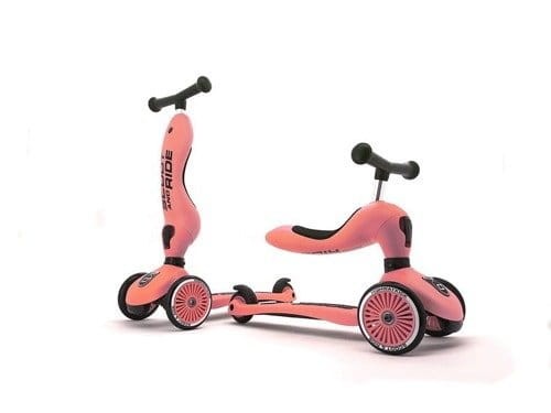 Highwaykick 1 2w1 Jeździk i hulajnoga 1-5 lat Peach kolekcja Icecream 2020 / Scootandride