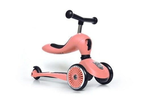 Highwaykick 1 2w1 Jeździk i hulajnoga 1-5 lat Peach kolekcja Icecream 2020 / Scootandride
