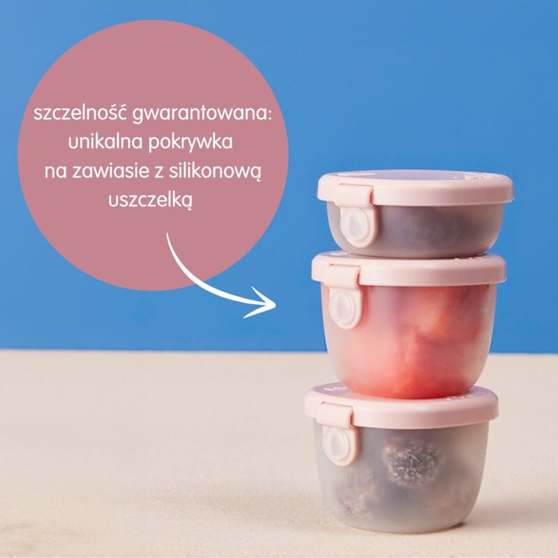 Pojemniki na przekąski 3 szt., Ocean / b.box
