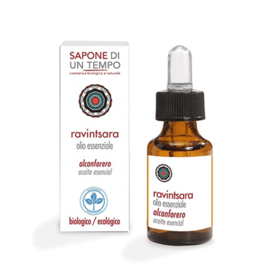 Olejek eteryczny BIO z Liści drzewa Ravintsara, 15 ml / SAPONE DI UN TEMPO