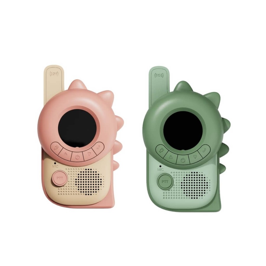 Krótkofalówki dla dzieci Zoo Walkie Talkie - Dino Green, Dino Pink / The Zoofamily