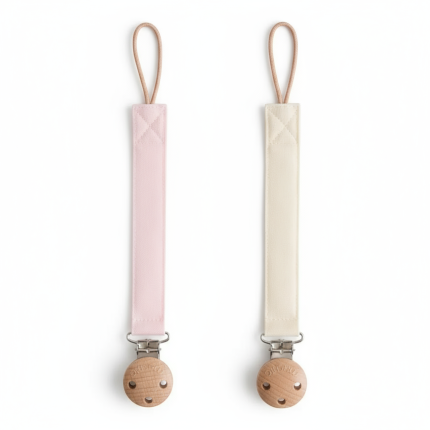 Zawieszka materiałowa 2-pack - Blush & Cream / Mushie