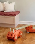 Deski balansujące Beams, 2 szt. - Burnt Orange, Dusty Green / MODU