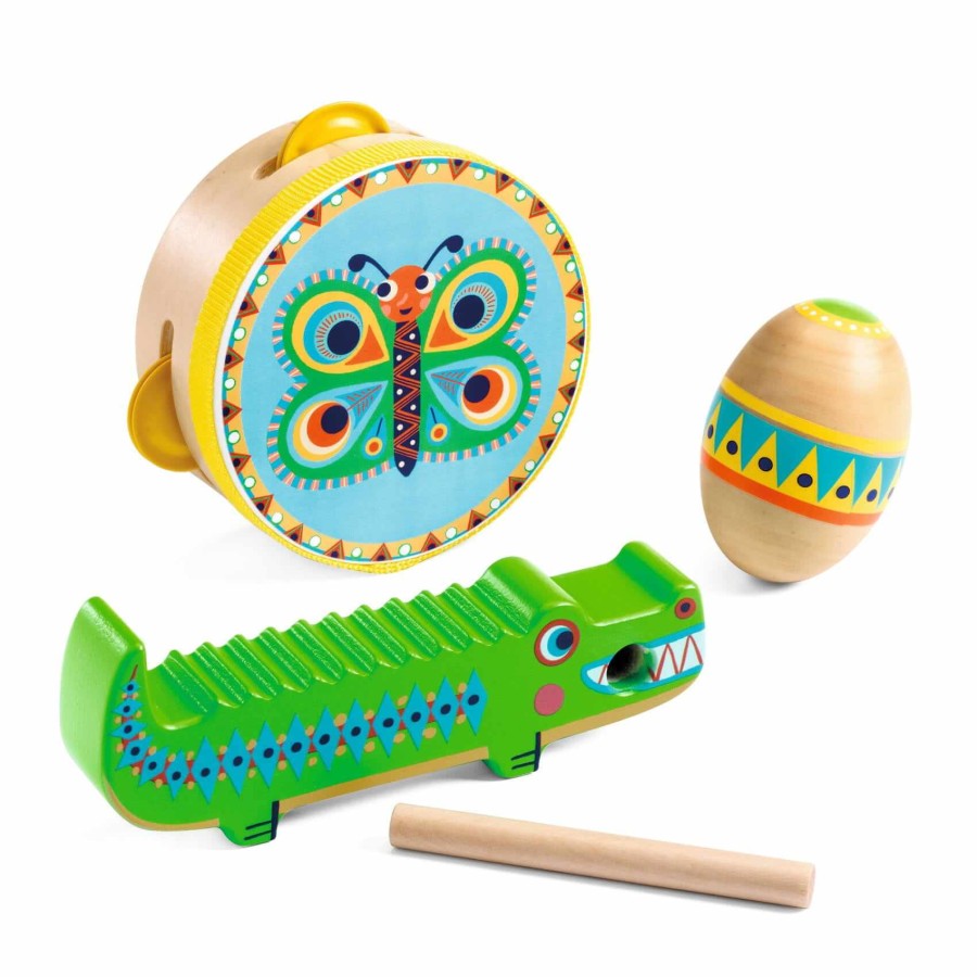 Zestaw 3 instrumentów perkusyjnych / Djeco