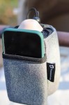 Thermo uchwyt 2w1 na kubek i telefon do wózka / Titanium baby