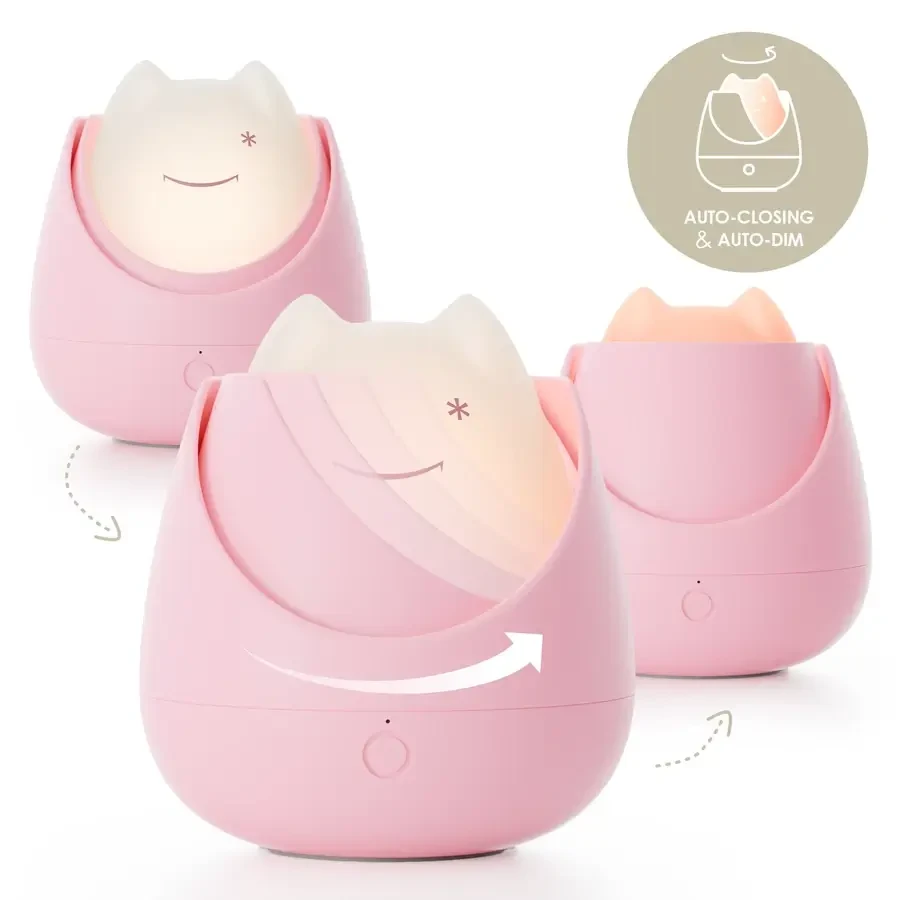 Lampka nocna Nosiboo Zigg - pink / Nosiboo