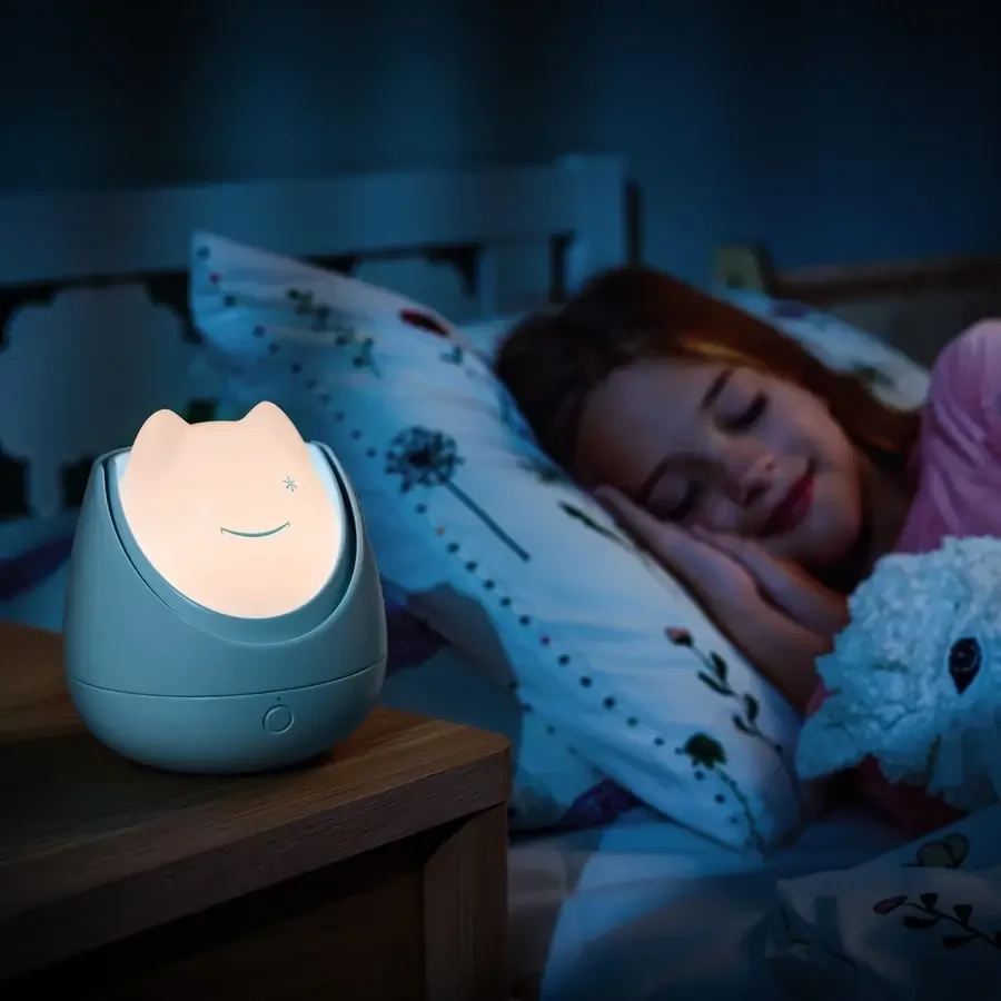 Lampka nocna Nosiboo Zigg - sage / Nosiboo